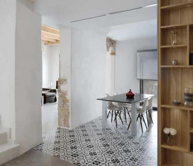 Reforma de piso antiguo en Valencia interiorismo contemporáneo por Integra Estudio
